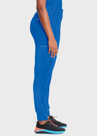 Cherokee Infinity Women's Knit Waistband Mid Rise Tapered Leg Jogger Pant