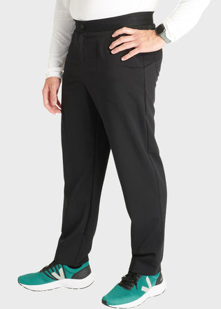 Cherokee Atmos Men's Mid Rise Zip Fly Cargo Scrub Short Pant