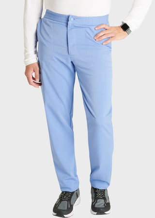 Cherokee Atmos Men's Mid Rise Zip Fly Cargo Scrub Short Pant