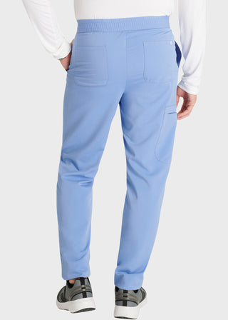 Cherokee Atmos Men's Mid Rise Zip Fly Cargo Scrub Short Pant