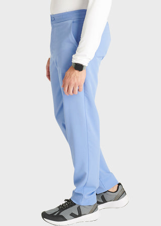 Cherokee Atmos Men's Mid Rise Zip Fly Cargo Scrub Short Pant