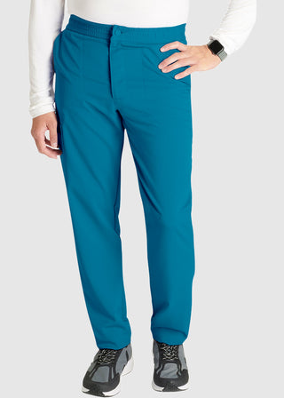 Cherokee Atmos Men's Mid Rise Zip Fly Cargo Scrub Pant