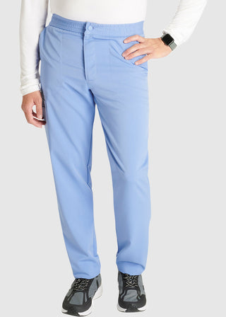 Cherokee Atmos Men's Mid Rise Zip Fly Cargo Scrub Pant