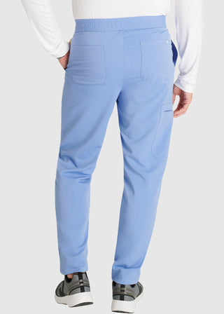 Cherokee Atmos Men's Mid Rise Zip Fly Cargo Scrub Pant