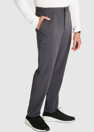 Cherokee Atmos Men's Mid Rise Zip Fly Cargo Scrub Pant