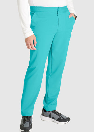 Cherokee Atmos Men's Mid Rise Zip Fly Cargo Scrub Pant