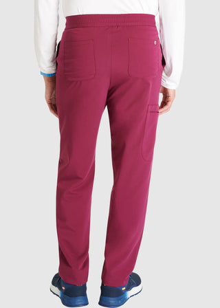 Cherokee Atmos Men's Mid Rise Zip Fly Cargo Scrub Pant