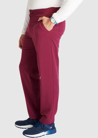 Cherokee Atmos Men's Mid Rise Zip Fly Cargo Scrub Pant