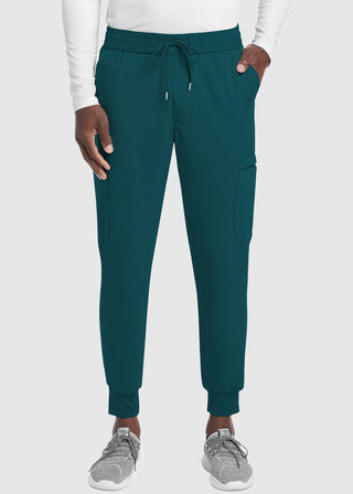 Cherokee Atmos Men's Mid Rise Jogger Scrub Pant