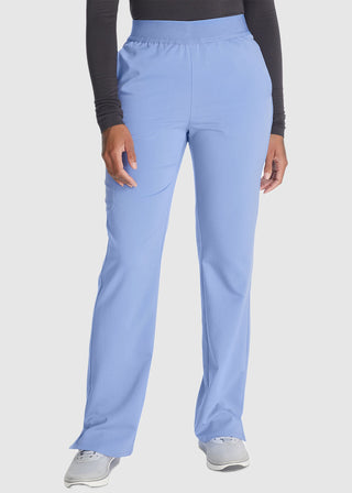 Cherokee Atmos Women's Mid-rise Pull-on Straight Leg Pant