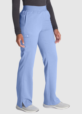 Cherokee Atmos Women's Mid-rise Pull-on Straight Leg Pant