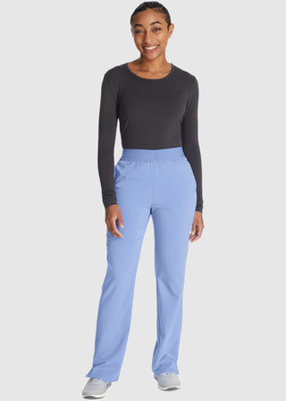 Cherokee Atmos Women's Mid-rise Pull-on Straight Leg Pant