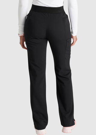 Cherokee Atmos Women's Mid-rise Pull-on Straight Leg Pant