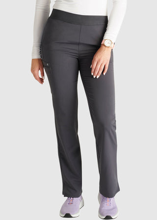 Cherokee Atmos Women's Mid-rise Pull-on Straight Leg Pant