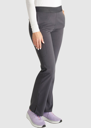 Cherokee Atmos Women's Mid-rise Pull-on Straight Leg Pant