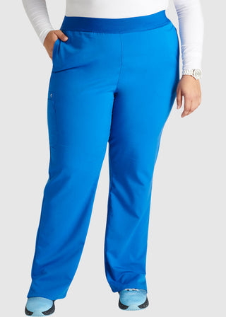 Cherokee Atmos Women's Mid-rise Pull-on Straight Leg Pant