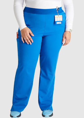 Cherokee Atmos Women's Mid-rise Pull-on Straight Leg Pant