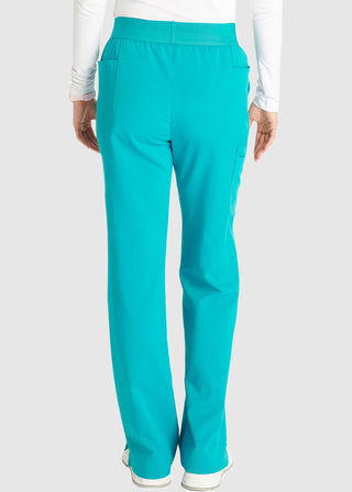 Cherokee Atmos Women's Mid-rise Pull-on Straight Leg Pant