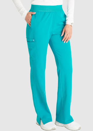 Cherokee Atmos Women's Mid-rise Pull-on Straight Leg Pant
