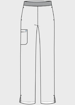 Cherokee Atmos Women's Mid-rise Pull-on Straight Leg Pant