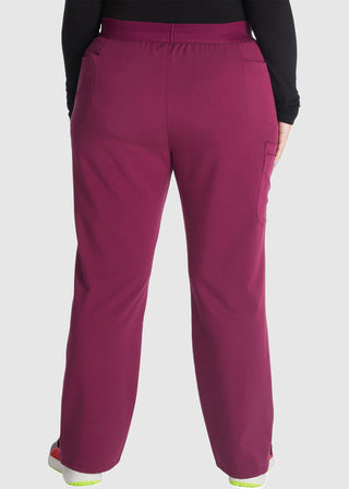 Cherokee Atmos Women's Mid-rise Pull-on Straight Leg Pant