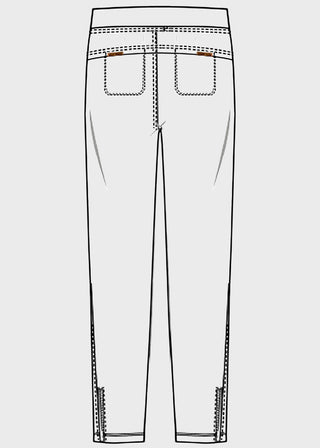 Cherokee Form Men's Tapered Leg Pull-on Pant