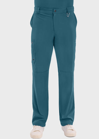 Cherokee Infinity Men's Antimicrobial Fly Front Cargo Petite Pant
