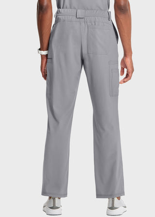 Cherokee Infinity Men's Antimicrobial Fly Front Cargo Petite Pant