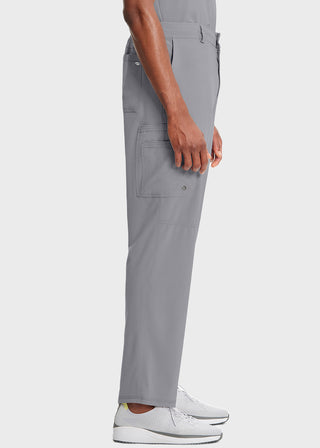 Cherokee Infinity Men's Antimicrobial Fly Front Cargo Petite Pant