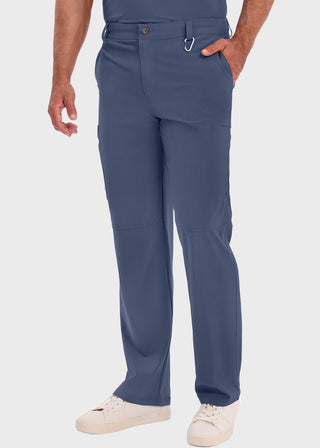 Cherokee Infinity Men's Antimicrobial Fly Front Cargo Petite Pant