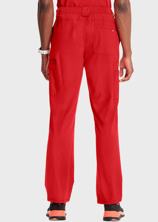 Cherokee Infinity Men's Antimicrobial Fly Front Cargo Petite Pant