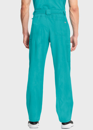 Cherokee Infinity Men's Antimicrobial Fly Front Cargo Petite Pant