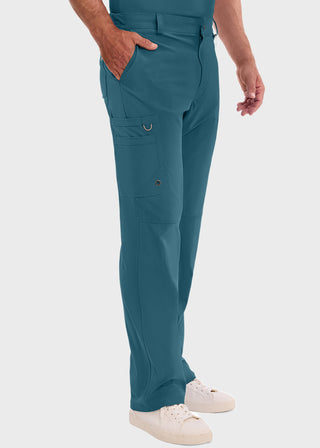 Cherokee Infinity Mens Antimicrobial Fly Front Cargo Tall Pant