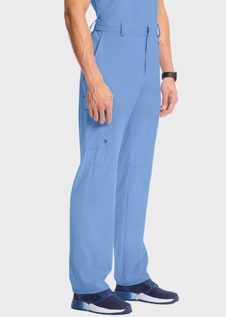 Cherokee Infinity Mens Antimicrobial Fly Front Cargo Tall Pant