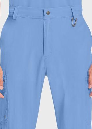 Cherokee Infinity Mens Antimicrobial Fly Front Cargo Tall Pant