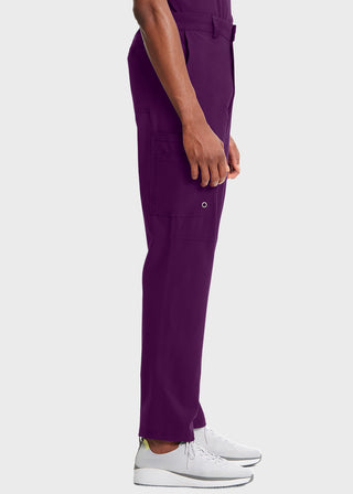 Cherokee Infinity Mens Antimicrobial Fly Front Cargo Tall Pant