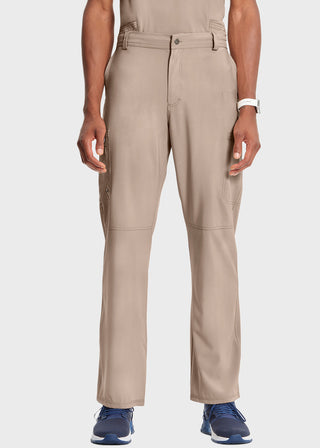 Cherokee Infinity Mens Antimicrobial Fly Front Cargo Tall Pant