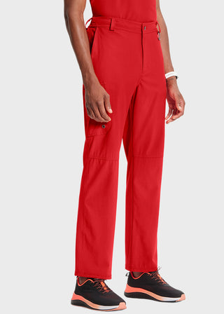 Cherokee Infinity Mens Antimicrobial Fly Front Cargo Tall Pant