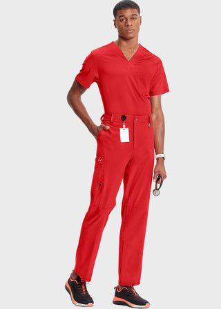 Cherokee Infinity Mens Antimicrobial Fly Front Cargo Tall Pant