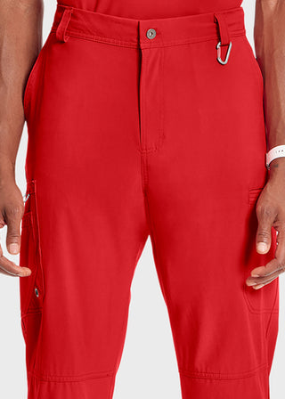 Cherokee Infinity Mens Antimicrobial Fly Front Cargo Tall Pant