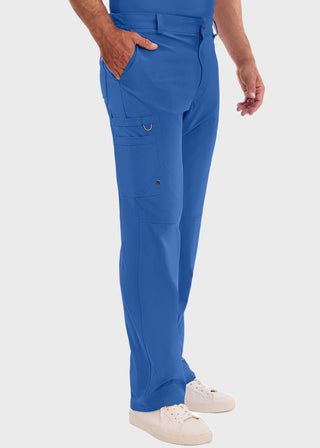 Cherokee Infinity Mens Antimicrobial Fly Front Cargo Tall Pant