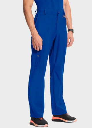 Cherokee Infinity Mens Antimicrobial Fly Front Cargo Pant