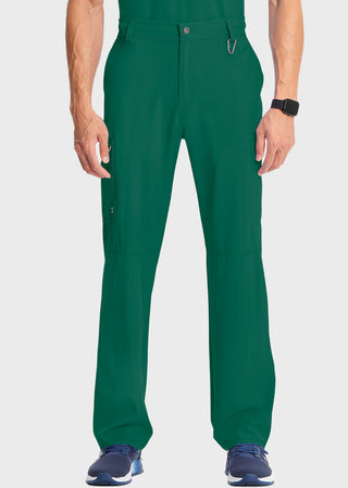 Cherokee Infinity Mens Antimicrobial Fly Front Cargo Pant