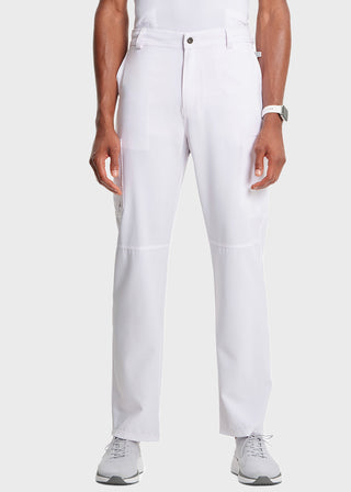Cherokee Infinity Mens Antimicrobial Fly Front Cargo Pant