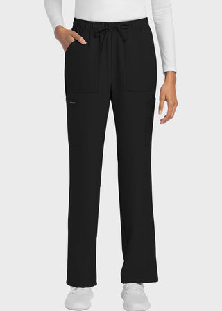 Cherokee WW Originals Ultra Women's Mid Rise Drawstring Trouser Cargo Tall Pant