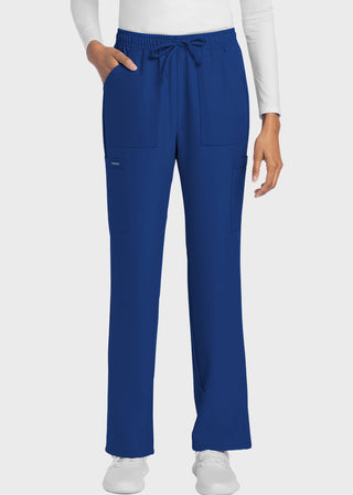 Cherokee WW Originals Ultra Women's Mid Rise Drawstring Trouser Cargo Tall Pant