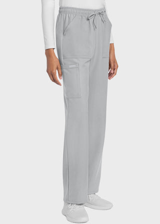 Cherokee WW Originals Ultra Women's Mid Rise Drawstring Trouser Cargo Petite Pant