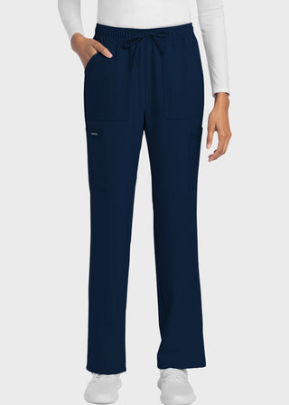 Cherokee WW Originals Ultra Women's Mid Rise Drawstring Trouser Cargo Tall Pant