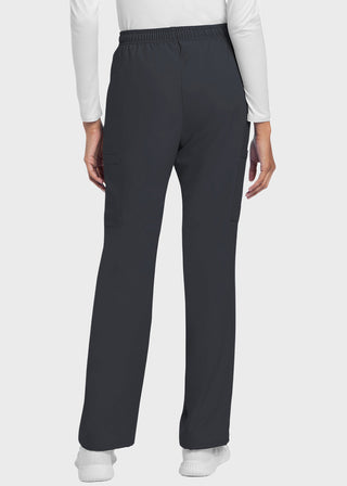 Cherokee WW Originals Ultra Women's Mid Rise Drawstring Trouser Cargo Petite Pant