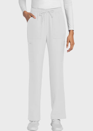 Cherokee WW Originals Ultra Women's Mid Rise Drawstring Trouser Cargo Petite Pant